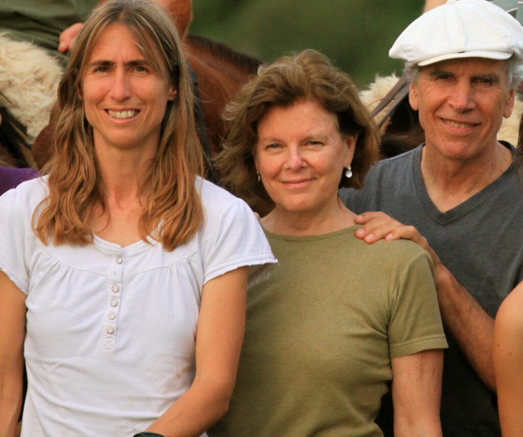 Sofia Heinonen with Kris and Doug Tompkins