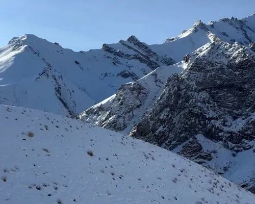 Mountain tops in Ladakh