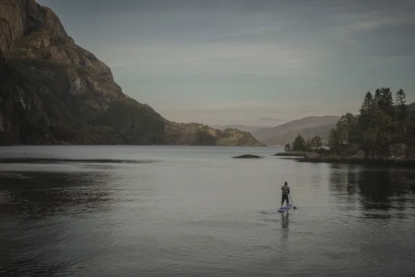 Beautiful Landscapes by the river in Norway