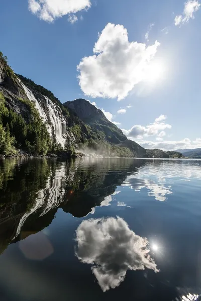 Norwegian views of the mountains